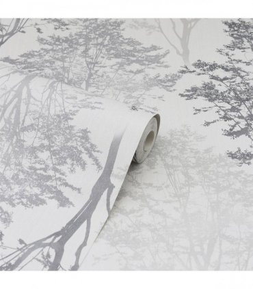Wildwood Mono Wallpaper sw12