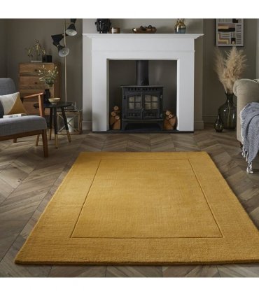 Esme Wool 80x150cm Ochre Rug