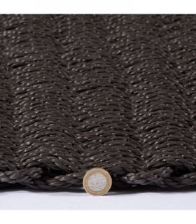 Didsbury Braided Polypropylene 55x100cm Slate Doormat