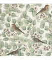 Birds & Blossoms Green sw12