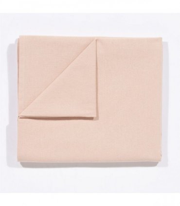 Avon 100% Cotton 240x140cm Blush Tablecloth