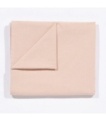 Avon 100% Cotton 240x140cm Blush Tablecloth