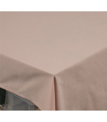 Avon 100% Cotton 240x140cm Blush Tablecloth