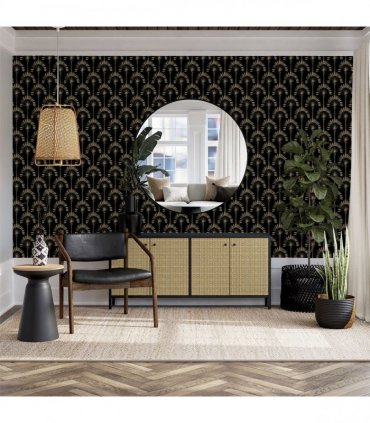 Palm Palace Black & Gold sw12