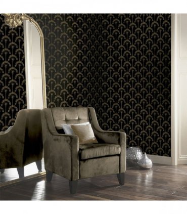 Palm Palace Black & Gold sw12