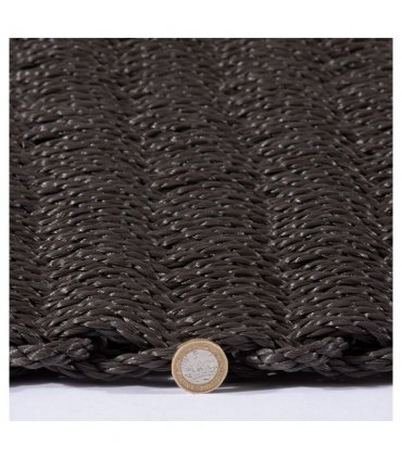 Didsbury Braided Polypropylene 45x75cm Slate Doormat