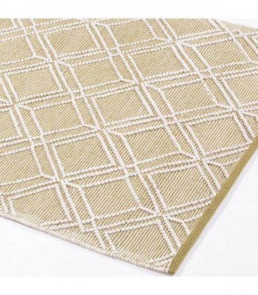 Blenheim Diamond 100% Pet 120x170cm Olive Rug
