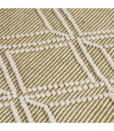 Blenheim Diamond 100% Pet 120x170cm Olive Rug