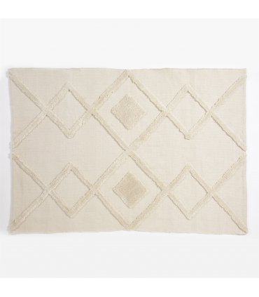 Windsor Geo Tufted 120x170cm Cream Rug
