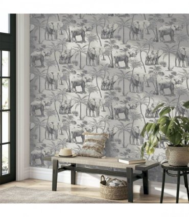 Safari Elephant Charcoal sw12