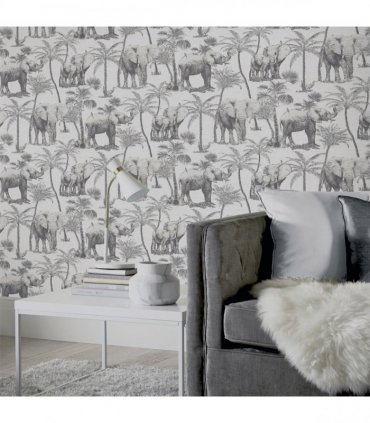 Safari Elephant Charcoal sw12