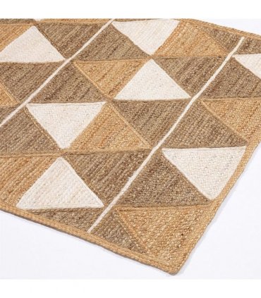 Prestbury Geo Handbraided 120x170cm Natural Rug