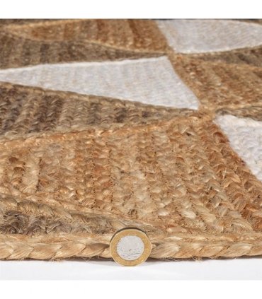 Prestbury Geo Handbraided 120x170cm Natural Rug