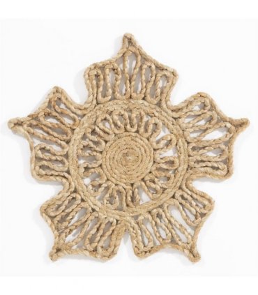 Severn Jute Star 36x36cm Natural Set of 2 Placemats