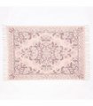Kew Antique Printed 120x170cm Mauve Rug with Tassel