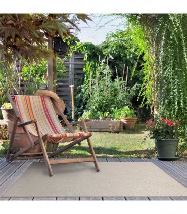 Blenheim Diamond 100% Pet 120x170cm Cream Rug