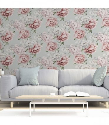 Mixed Peonies Mint sw12