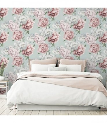 Mixed Peonies Mint sw12