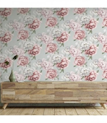 Mixed Peonies Mint sw12
