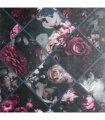 Floral Collage Plum & Teal sw12