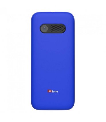 TTfone TT150 Unlocked Basic Mobile Phone UK Sim Free, Long Battery Life, Dual Sim with camera and games, easy to use, durable and light weight pay as you go - Blue GiffGaff Pay as you go