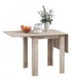 HOMCOM Folding Dining Table Extendable Kitchen Table Drop Leaf Table for 2-4