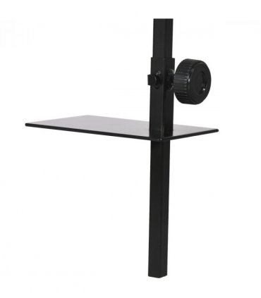 PawHut Reptile Lamp Stand, Adjustable Lamp Holder with Hook Hanging Base