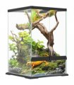 PawHut Glass Reptile Terrarium, 40L Vivarium for Lizards Frogs Snakes Turtles