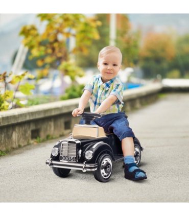 AIYAPLAY Ride on Sliding Car Foot to Floor Mercedes-Benz 300S Licensed for Kids