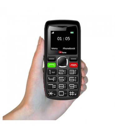 TTfone TT880 Easy-to-Use Mobile Phone for Seniors and Elderly - Large Button Phone with Emergency Assistance Button with USB Cable Vodafone Pay as you go