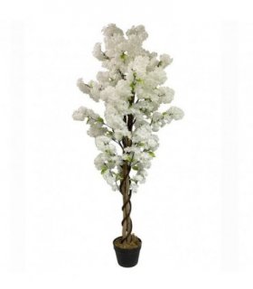 150cm Artificial White Cherry Blossom Tree