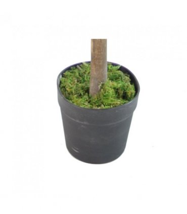 130cm Artificial Red & Green Ficus Tree