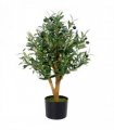65cm Luxury Artificial Olive Tree Bush Premium Range