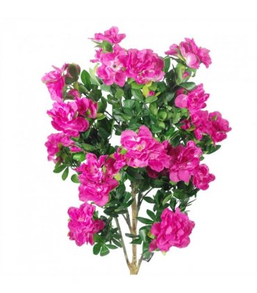 100cm Premium Artificial Azalea Pink Flowers Potted Plant