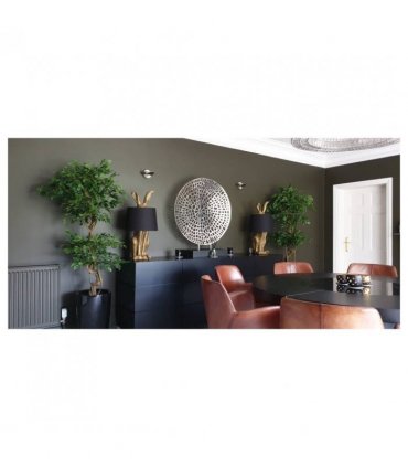 150cm Twisted Trunk Artificial Japanese Fruticosa Style Ficus Tree
