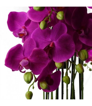 150cm Giant Purple Orchid Plant Artificial 189 flowers REAL TOUCH