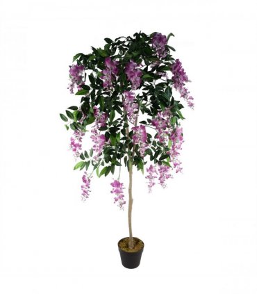 150cm Artificial Light Pink Wisteria Tree