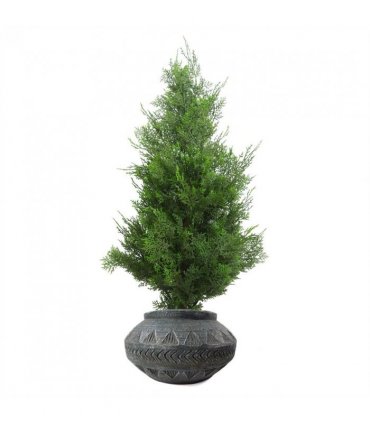 21cm x 40cm Large Grey Gliese Triangle Planter