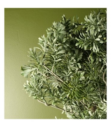 Artificial Artemisa Evergreen Shrub Plant