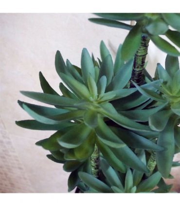 60cm Artificial Tropical Yukka Palm Potted in Planter