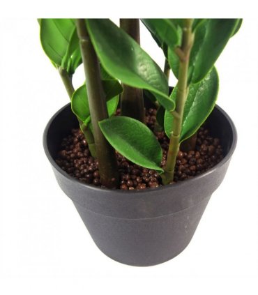 75cm Artificial Zanzibar Green Gem Zamioculcas Succulent Indoor Plant