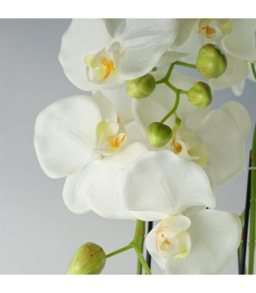 150cm Giant White Orchid Plant Artificial 189 flowers REAL TOUCH