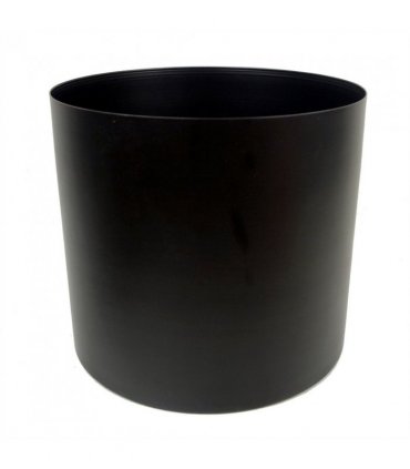 Tall Gold Stand with Black Metal Planter 62cm x 18cm