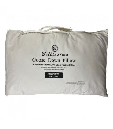 Hungarian White Goose Down Pillow