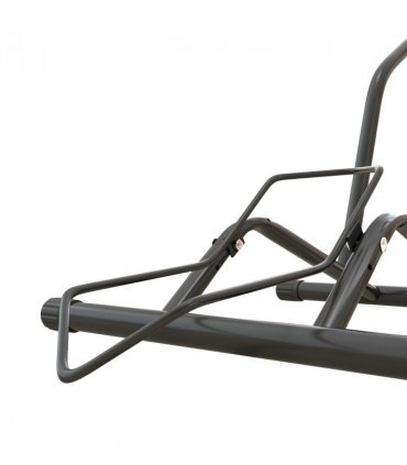 SPORTNOW Bike Stand Bicycle Storage Rack for Indoor Garages Flat Use