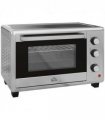 HOMCOM 30L Mini Oven with Adjustable Temperature, 60 Min Time 1600W, Silver