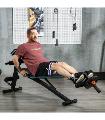 SPORTNOW Tib Bar Tibialis Trainer Fits 5cm/2" Weight Plates