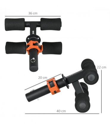 SPORTNOW Tib Bar Tibialis Trainer Fits 5cm/2" Weight Plates