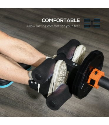 SPORTNOW Tib Bar Tibialis Trainer Fits 5cm/2" Weight Plates