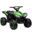 HOMCOM 12V Electric Quad Bikes for Kids Ride On Car ATV Toy for 3-5 Years Green